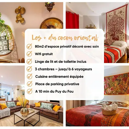 Apartman 4 A 6 Personnes - 15min Du Parc *